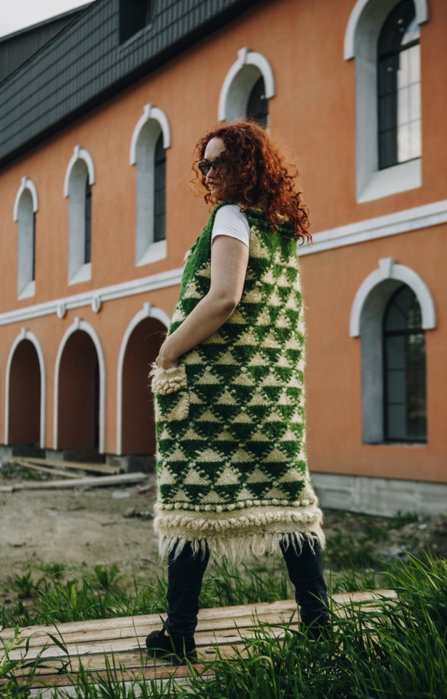 Безрукавка "Папороть"