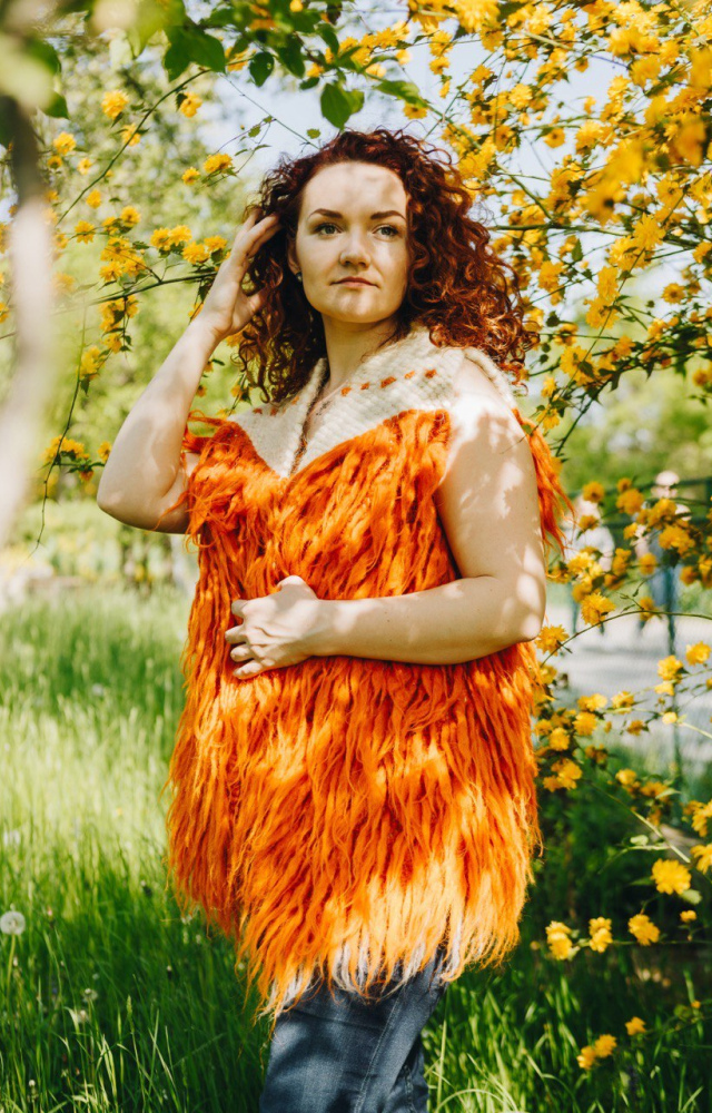 Гуня-жилетка "Вогняна"