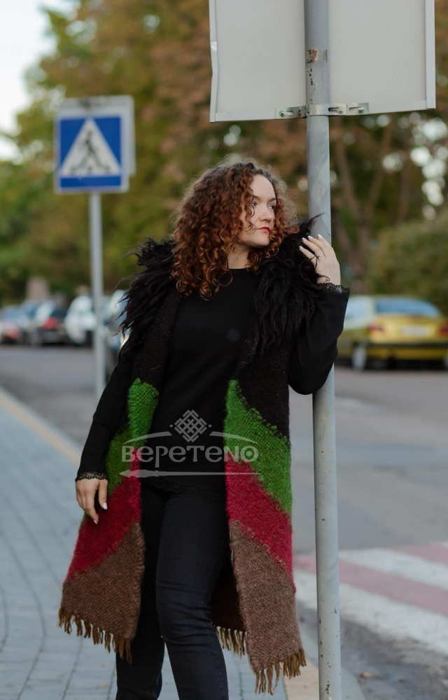 Безрукавка "Зигзаг"